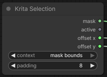 Krita Selection node